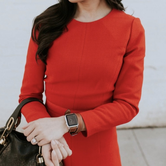 J.Crew Double-faced Wool Crepe Dress - Picture 2 of 10